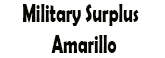 Military Surplus Amarillo