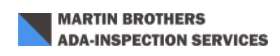 Martin Brothers ADA Inspection Services