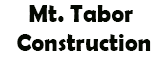 Mt. Tabor Construction