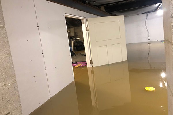 Flooded Basement Cleanup Cost Newton MA