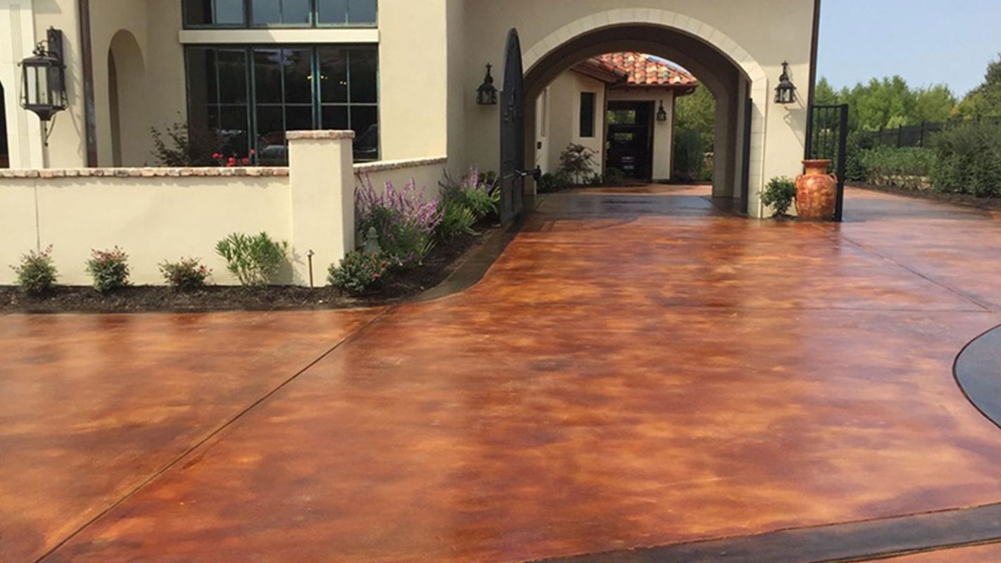 Stained Concrete Floors Palm Springs CA